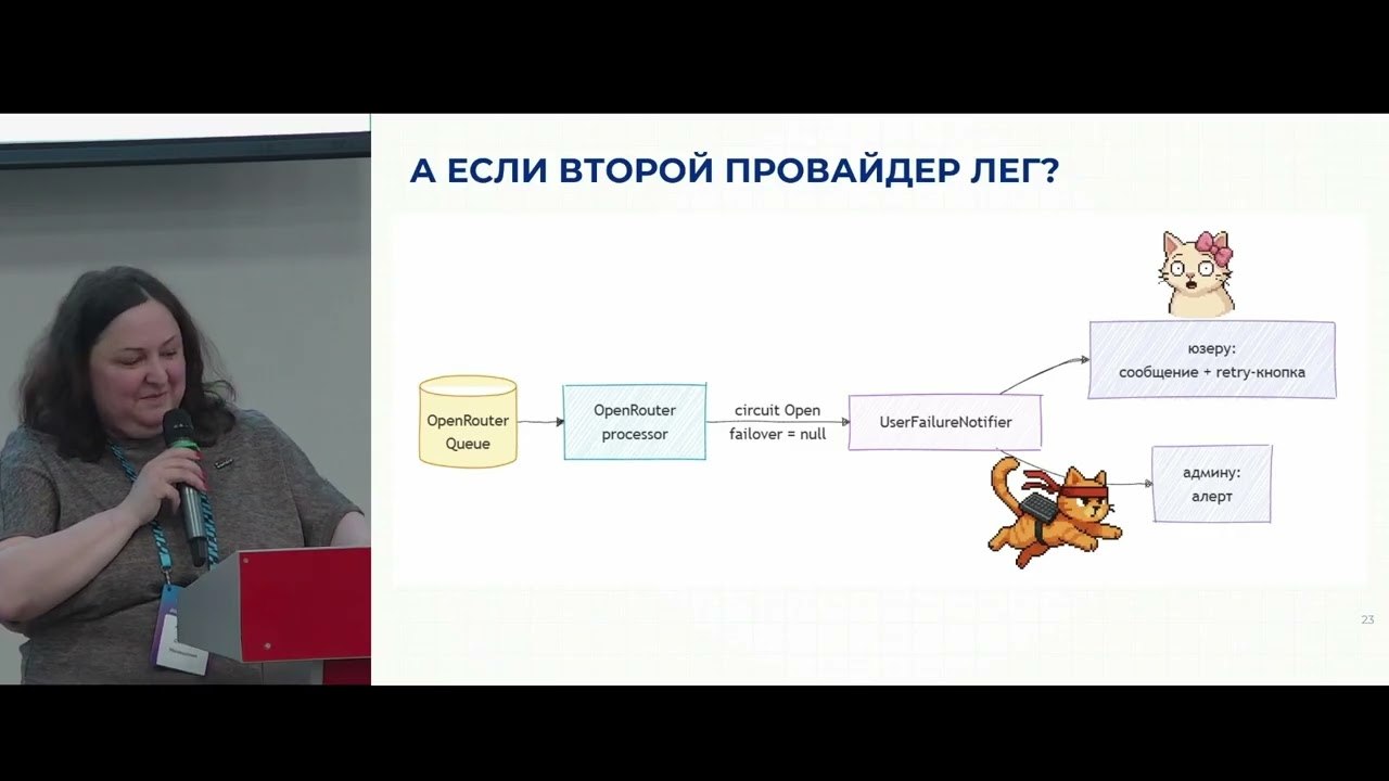 Боты про которые делала доклад LLM под капотом